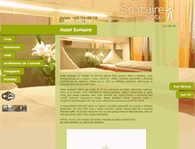 Tablet Screenshot of hotelsolitaire.cz
