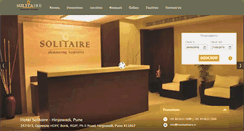 Desktop Screenshot of hotelsolitaire.in